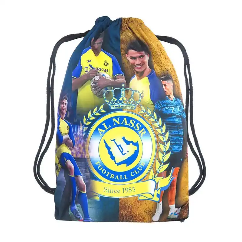 ست لباس ورزشی مردانه مدل النصر طرح رونالدو 2023