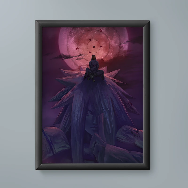 تابلو مدل انیمه اوبیتو اوچیها ناروتو Obito Uchiha naruto anime 17