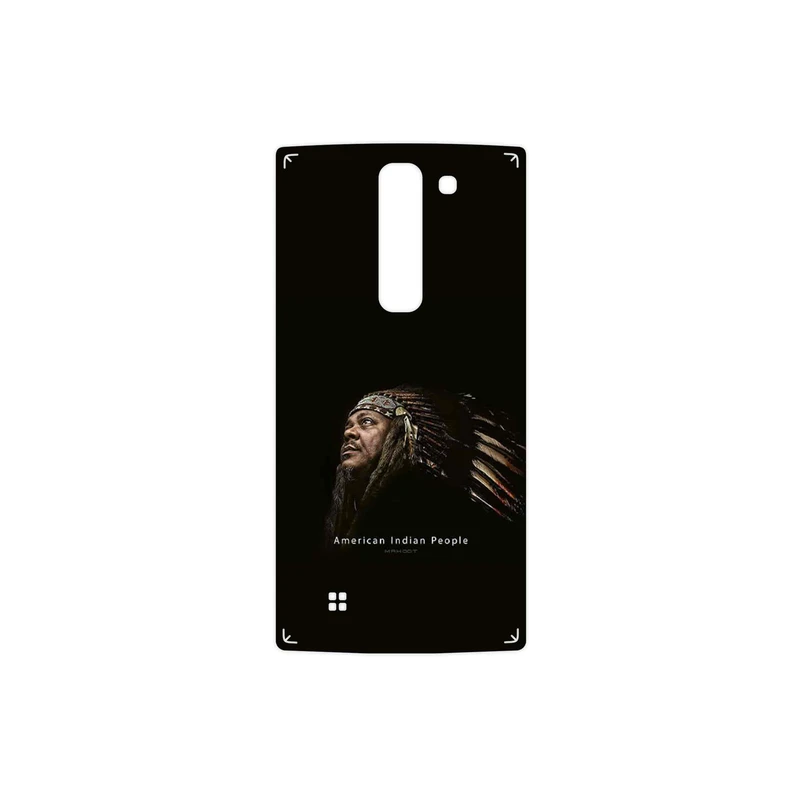 برچسب پوششی ماهوت مدل Portrait of an Indian Man مناسب برای گوشی موبایل ال جی Magna