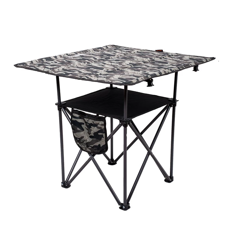 میز سفری تاشو رویال مدل دو طبقه سایز صفحه 80×80 سانتی متر