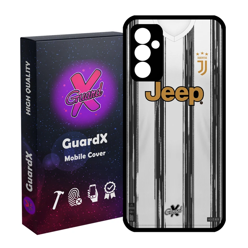 کاور گارد ایکس طرح یوونتوس مدل Glass10229 مناسب برای گوشی موبایل سامسونگ Galaxy A15 4G / A15 5G