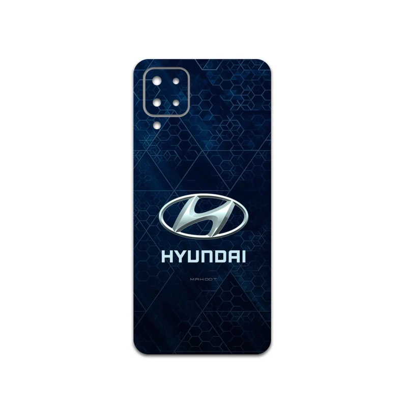 برچسب پوششی ماهوت مدل Hyundai-Logo مناسب برای گوشی موبایل سامسونگ Galaxy F12
