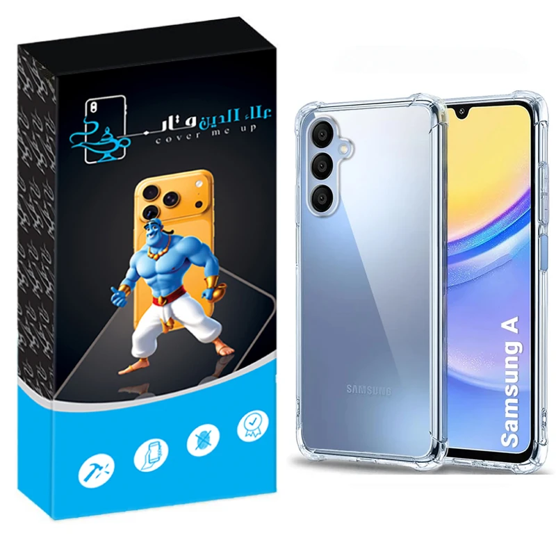 کاور علاالدین قاب مدل Crystal مناسب برای گوشی موبایل سامسونگ Galaxy A16