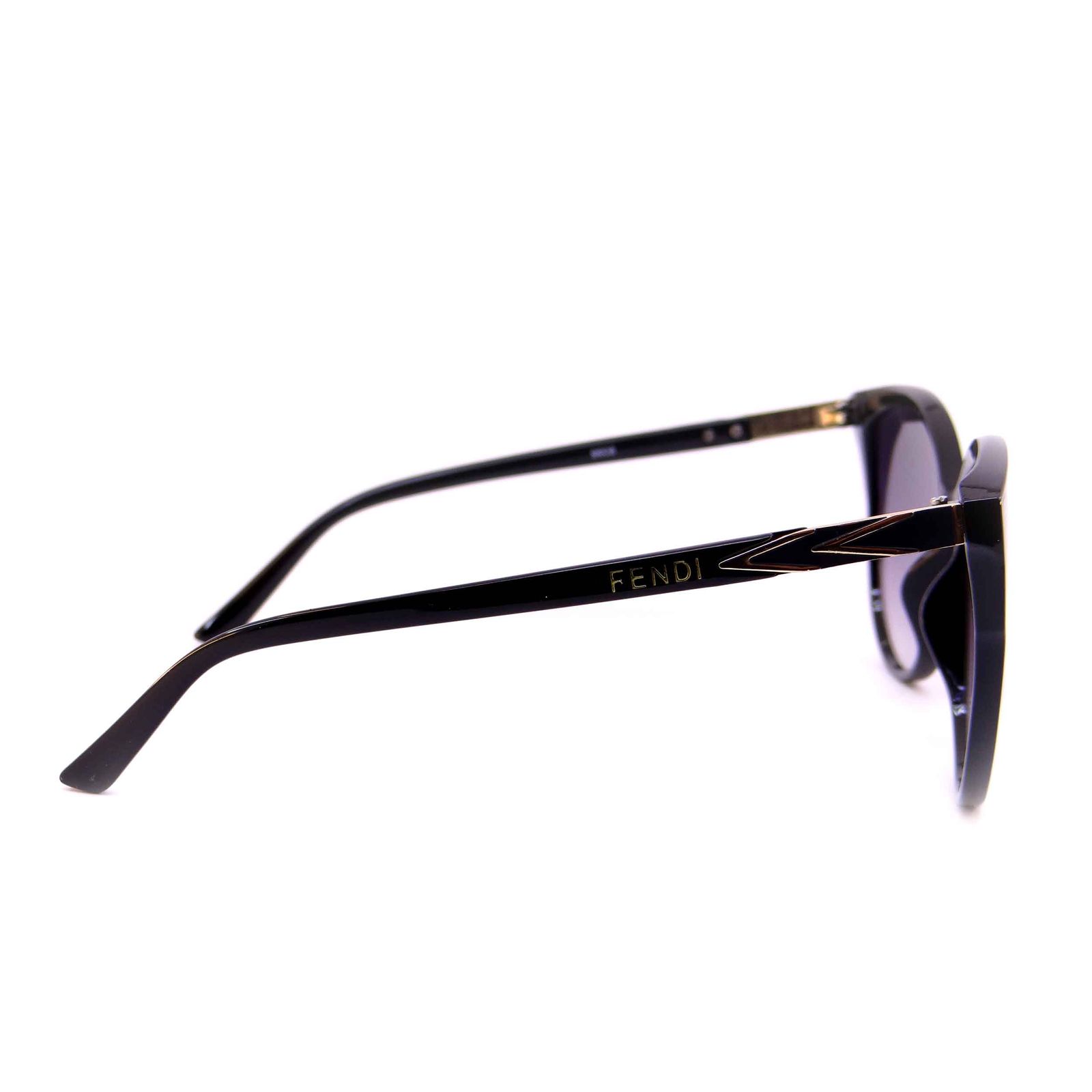 عینک آفتابی زنانه  مدل 9908 رنگ مشکی -  - 3