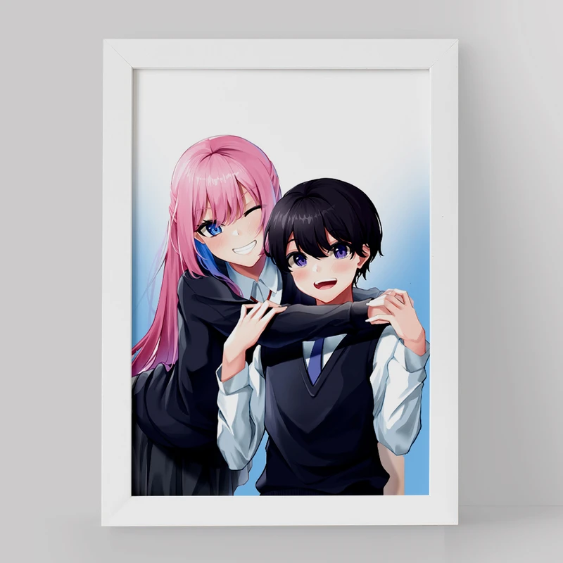 تابلو خندالو مدل شیکیموری سان و ایزومی سان انیمه شیکیموری کد 15890