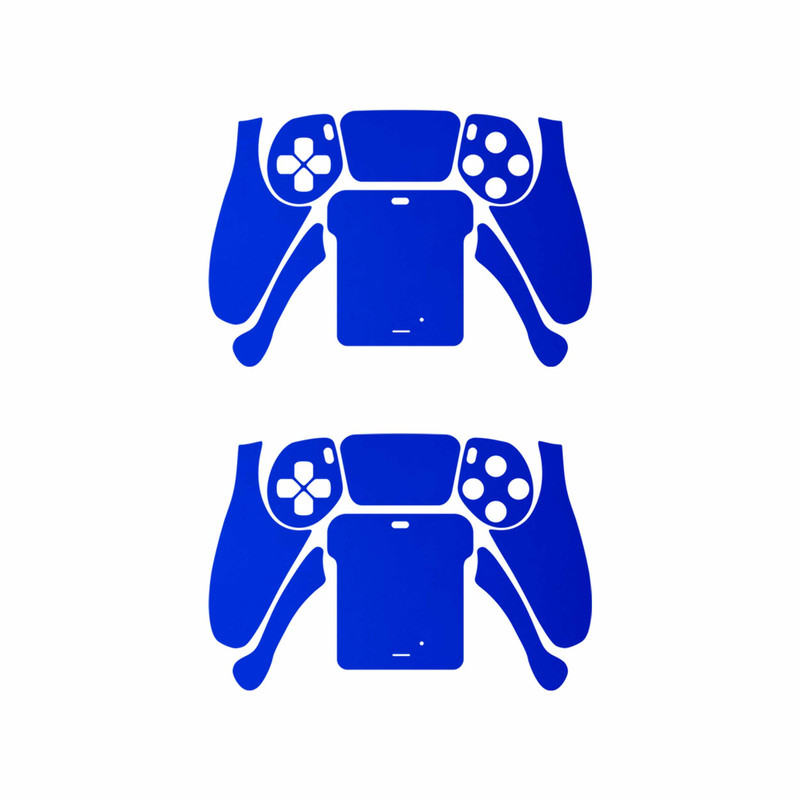 برچسب دسته بازی PS5 ماهوت مدل Metallic-Blue بسته دو عددی