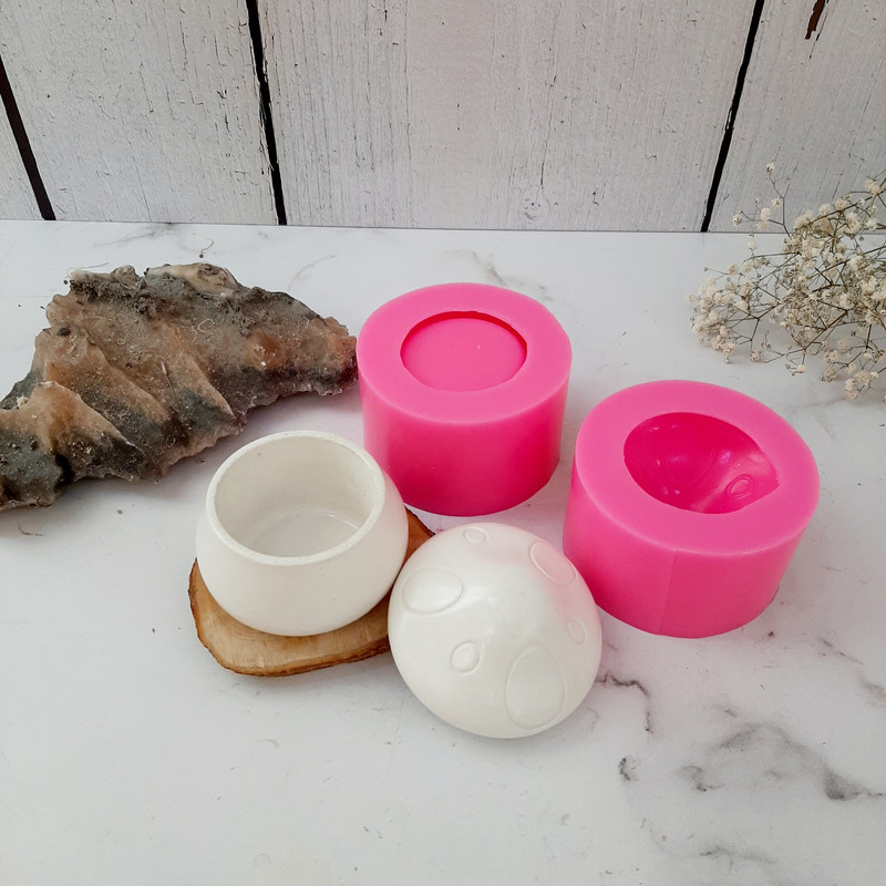 قالب سیلیکونی مدل بانکه طرح قارچ مجموعه 2 عددی