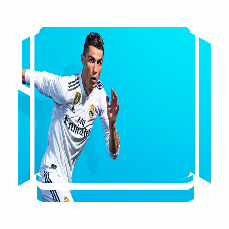 برچسب پلی استیشن 4 اسلیم مدل کریستیانو رونالدو