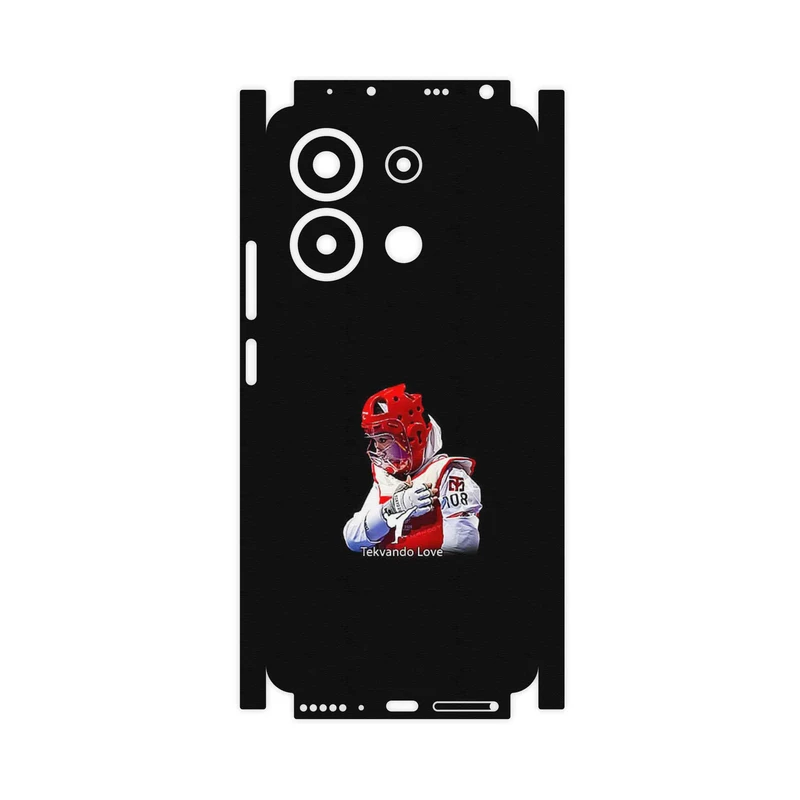 برچسب پوششی ماهوت مدل Tekvando-FullSkin مناسب برای گوشی موبایل شیائومی Redmi Note 13 4G