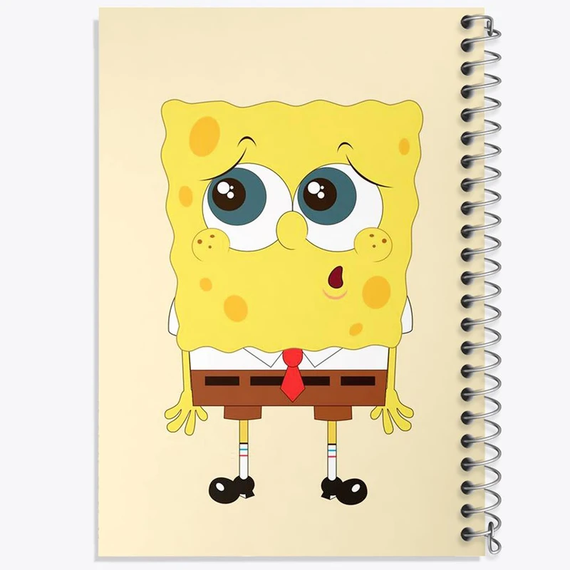 دفتر نقاشی 50 برگ خندالو مدل باب اسفنجی کد 1325