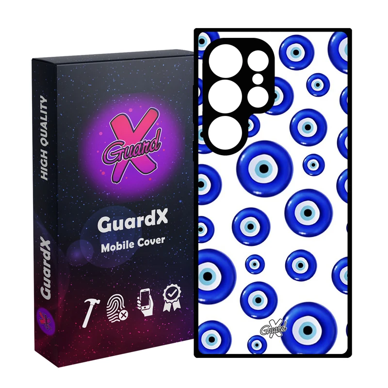 کاور گارد ایکس طرح چشم نظر مدل 10432 مناسب برای گوشی موبایل سامسونگ Galaxy S25 Ultra