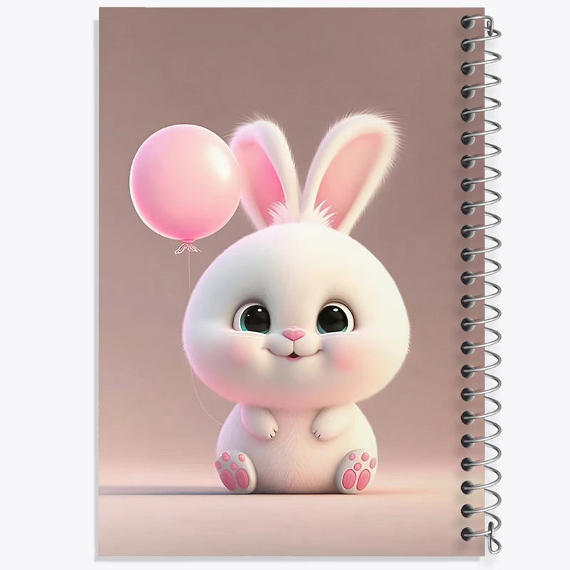 دفتر لیست خرید 50 برگ خندالو طرح خرگوش کیوت کد N4087