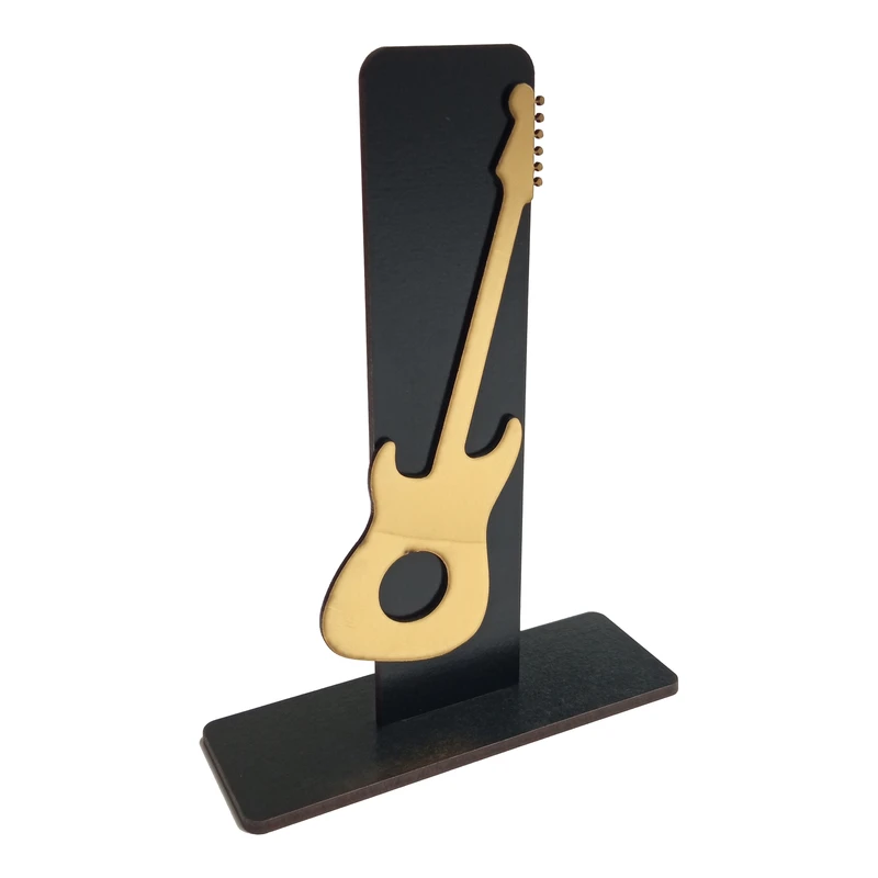 استند رومیزی تزیینی مدل گیتار و آهنگ کد KM-gg1