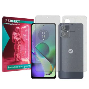 Perfect Matte screen protector suitable for Motorola Moto G54 Mobile phone with back protector