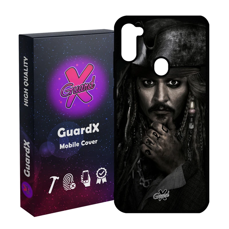 کاور گارد ایکس طرح Johnny Depp مدل Glass10178 مناسب برای گوشی موبایل سامسونگ Galaxy A11 / M11