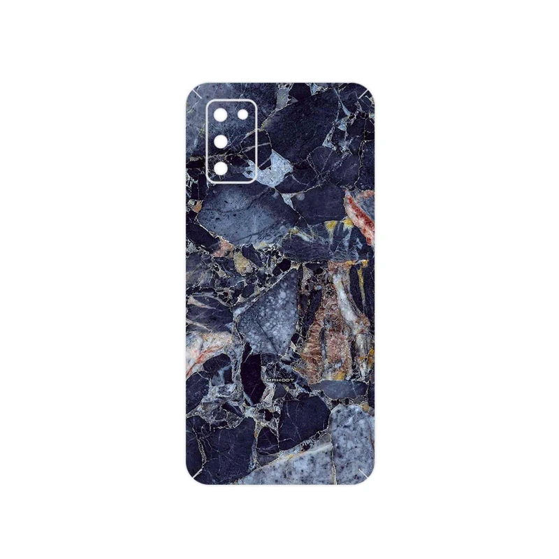 برچسب پوششی ماهوت مدل Broken black marble مناسب برای گوشی موبایل سامسونگ Galaxy A03S