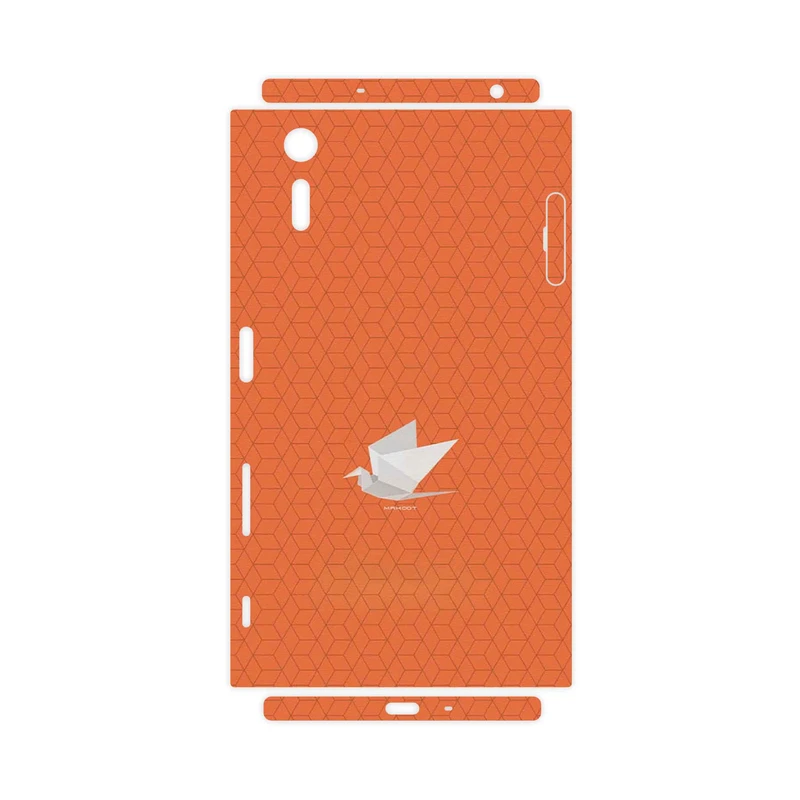 برچسب پوششی ماهوت مدل Minimalist origami bird-FullSkin مناسب برای گوشی موبایل سونی Xperia XZ