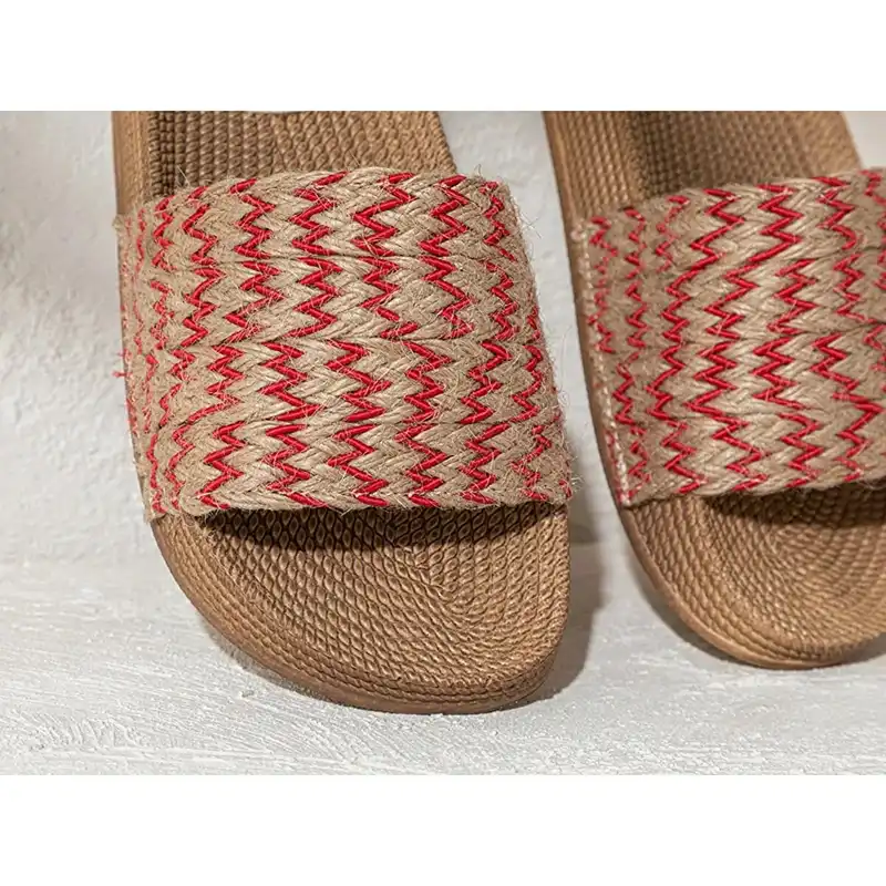 دمپایی زنانه انگلیش هوم مدل Coastal red