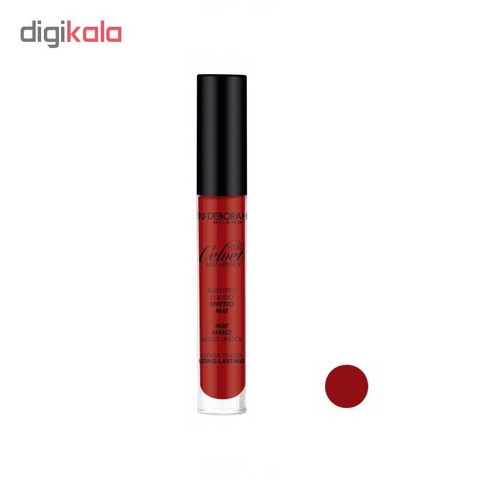 رژ لب مایع دبورا مدل Velvet mat شماره 15