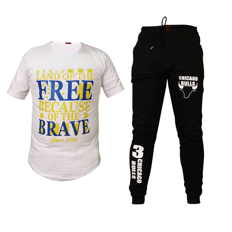 ست تی شرت و شلوار مردانه مدل A-CH4