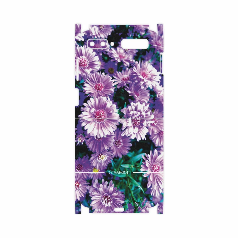 برچسب پوششی ماهوت مدل Purple-Flower-FullSkin مناسب برای گوشی موبایل سامسونگ Galaxy Z Flip