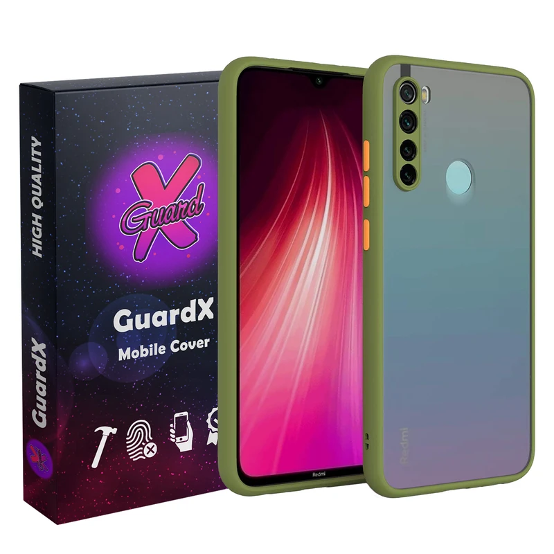 کاور گارد ایکس مدل Smoke2021 مناسب برای گوشی موبایل شیائومی Redmi Note 8