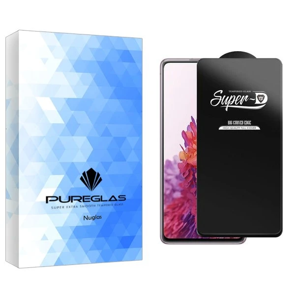 محافظ صفحه نمایش پیور گلس مدل NueGlas SuperD مناسب برای گوشی موبایل سامسونگ galaxy s20 fe