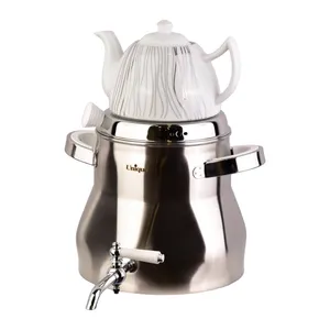 ست کتری و قوری یونیک کد 7255 گنجایش کتری 5.5 لیتر گنجایش قوری 1 لیتر