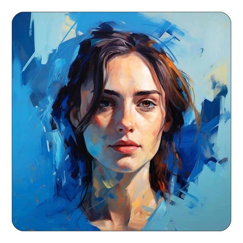 مگنت کاکتی طرح نقاشی رنگ روغن مدل mp72810