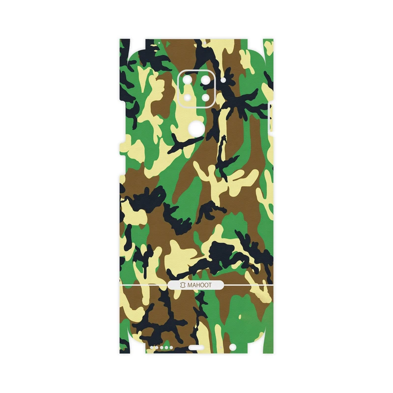 برچسب پوششی ماهوت مدل Army-Green1-Pattern-FullSkin مناسب برای گوشی موبایل شیائومی Redmi Note 9