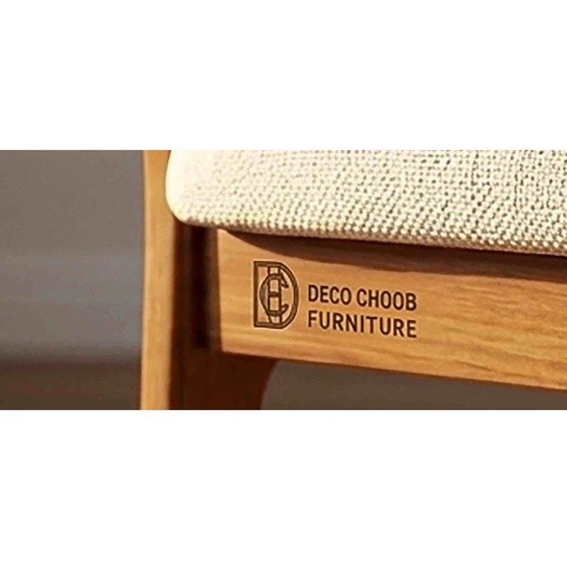 صندلی ناهارخوری با کفی پارچه دکوچوب مدل روما