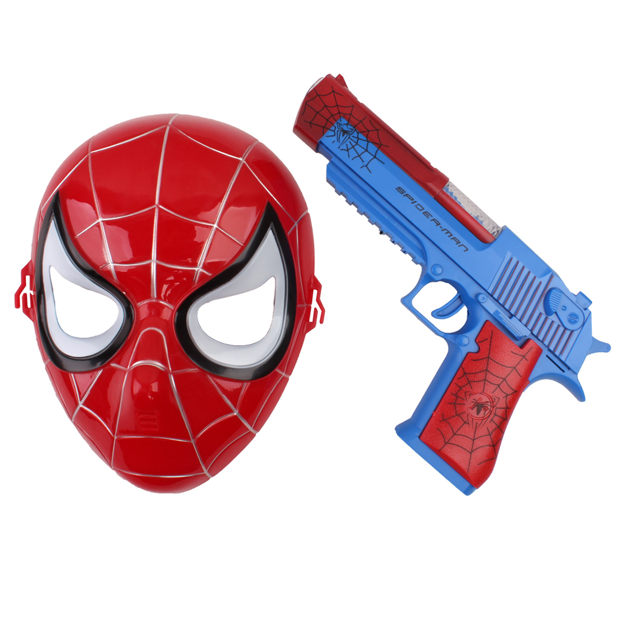 تفنگ بازی طرح مرد عنکبوتی کد 7242 به همراه ماسک
