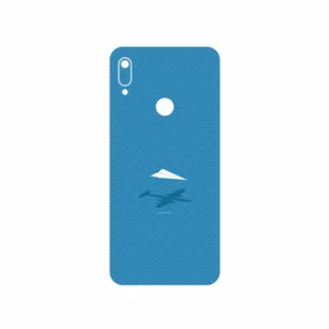 MAHOOT Minimal Paper Airplane Cover Sticker for Huawei Y6 Prime 2019