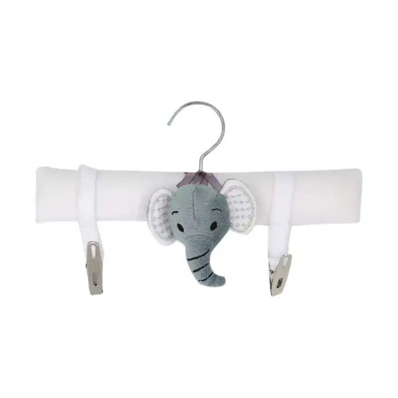 چوب لباسی نوزادی مدل عروسکی مجموعه 6 عددی