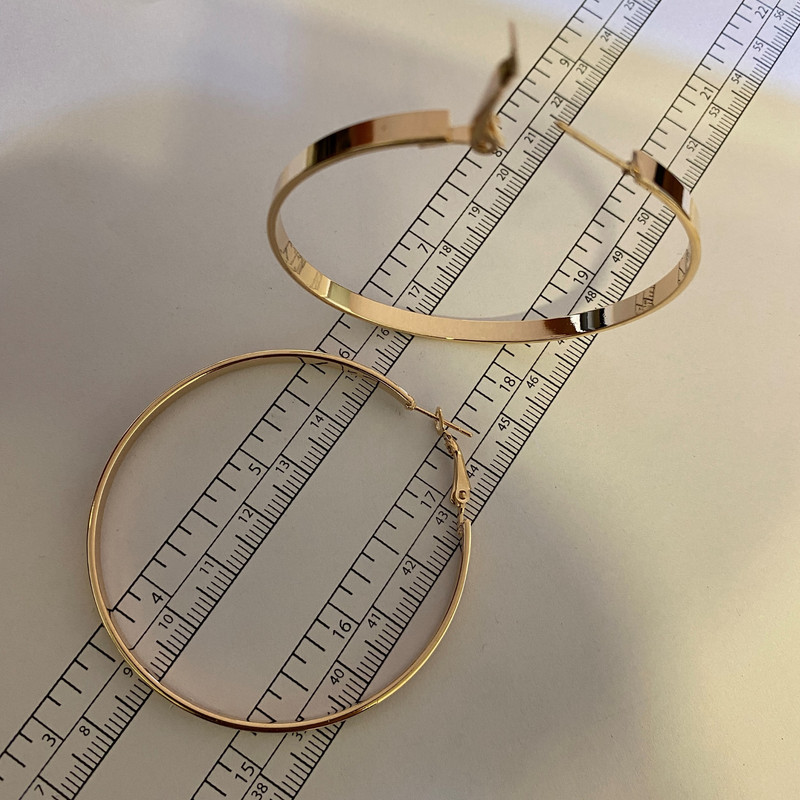 گوشواره زنانه مدل دایره کد E3265 گوشواره زنانه مدل دایره کد E3265