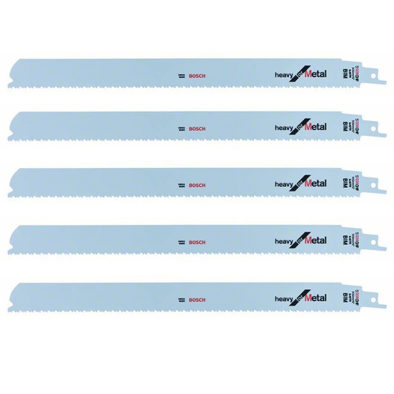 تیغه اره افقی بر بوش مدل فوق حرفه ای کد S1226CHF-BIM 300 مجموعه 5 عددی