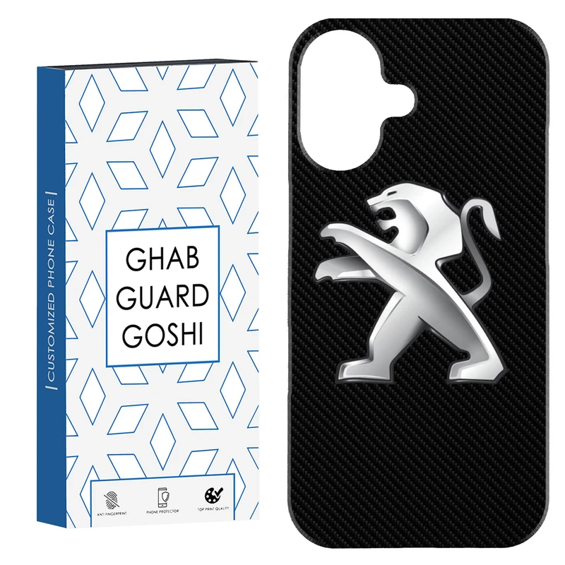  کاور قاب گارد گوشی طرح پژو کد Dimo-798 مناسب برای گوشی موبایل اپل Iphone 16   