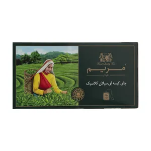 چای سیاه کیسه ای سیلان کلاسیک گل مریم بسته 25 عددی