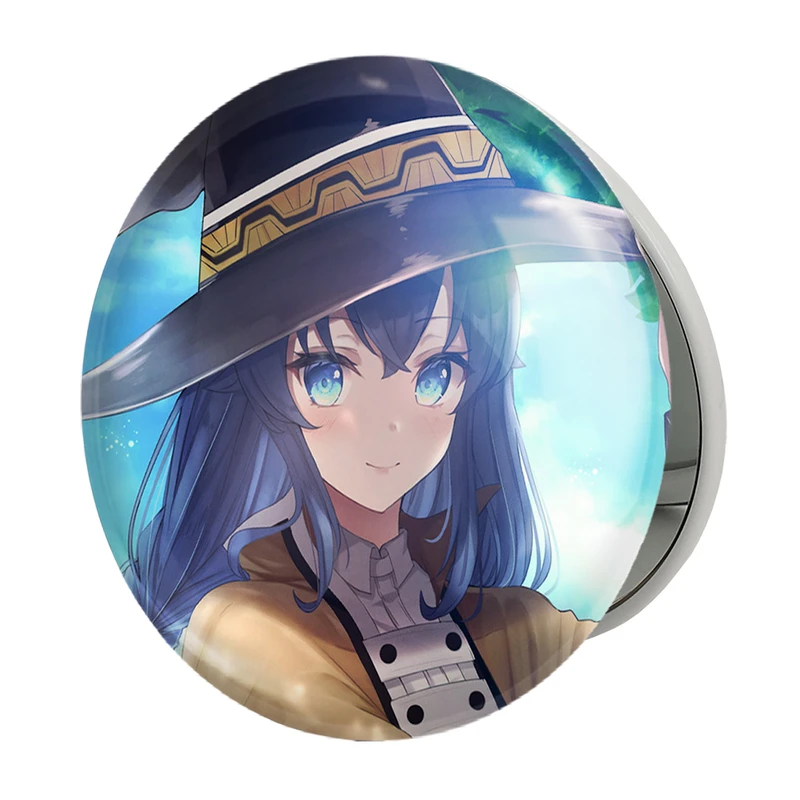 آینه جیبی خندالو طرح روکسی انیمه موشوکو تنسی مدل تاشو کد 24123 