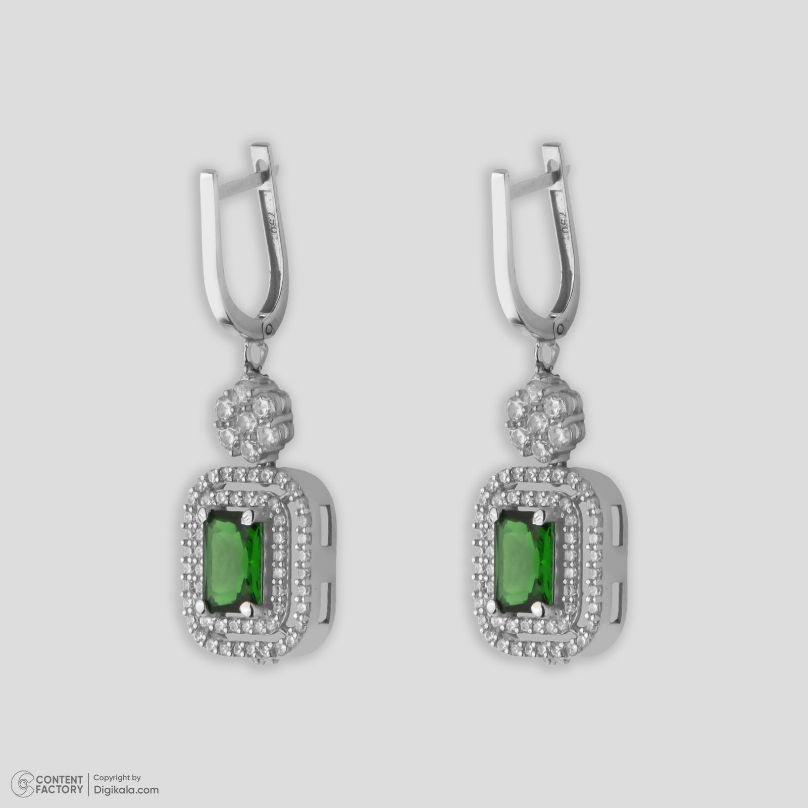 نیم ست طلا 18 عیار زنانه گلدم مدل H547015 -  - 2