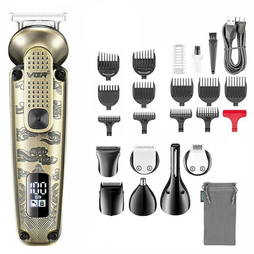 ماشین اصلاح موی صورت و بدن وی جی ار مدل V-095 -  - 3