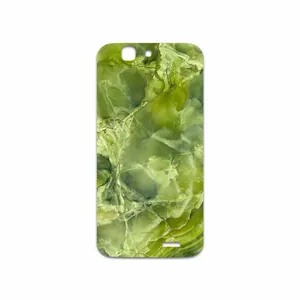 MAHOOT Green Crystal Marble Cover Sticker for Huawei Ascend G7