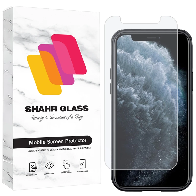 محافظ صفحه نمایش شهر گلس مدل SMPLS مناسب برای گوشی موبایل اپل iPhone 11 Pro / iPhone XS / iPhone X