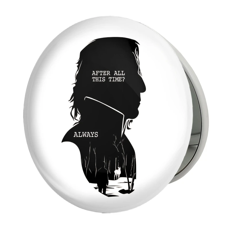 آینه جیبی خندالو طرح هری پاتر اسنیپ مدل تاشو کد 24930 