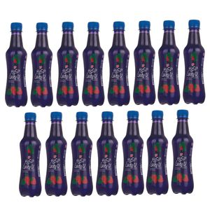 آب گازدار لاکی یو با طعم توت فرنگی کاله - 300 میلی لیتر بسته 15 عددی 