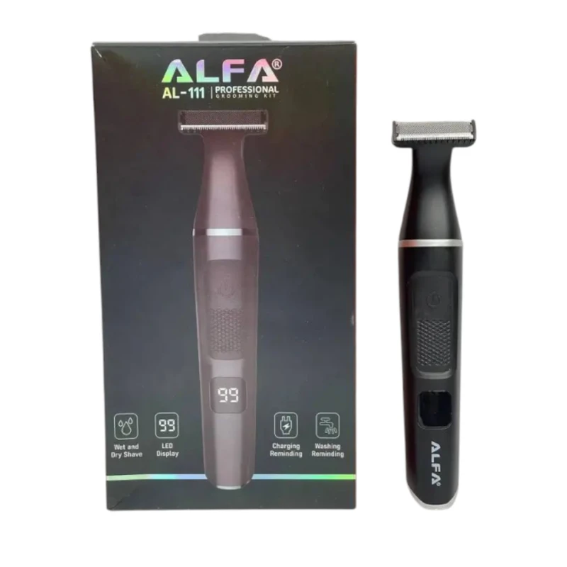 عکس شماره 4 : ماشین اصلاح موی بدن و صورت ألفا مدل al-111 3in1