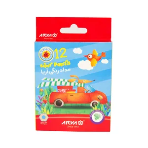 مداد رنگی 12 رنگ آریا کد 3072