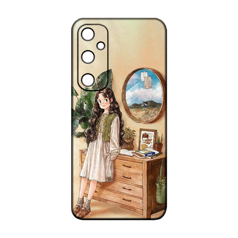 کاور طرح دخترانه کد 182 مناسب برای گوشی موبایل سامسونگ Galaxy S24 Fe