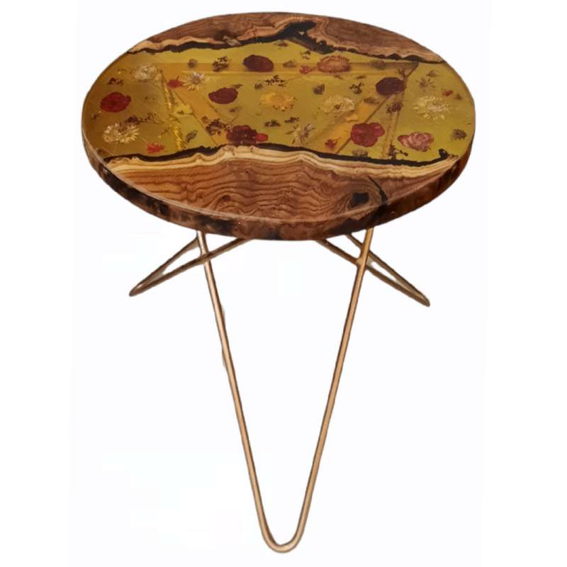 میز عسلی مدل فلاور