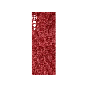 MAHOOT Fabric Texture 4 Cover Sticker for LG Velvet 5G